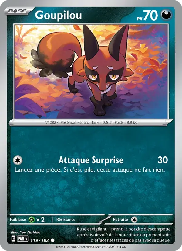 Goupilou - 119/266 - Faille Paradoxe