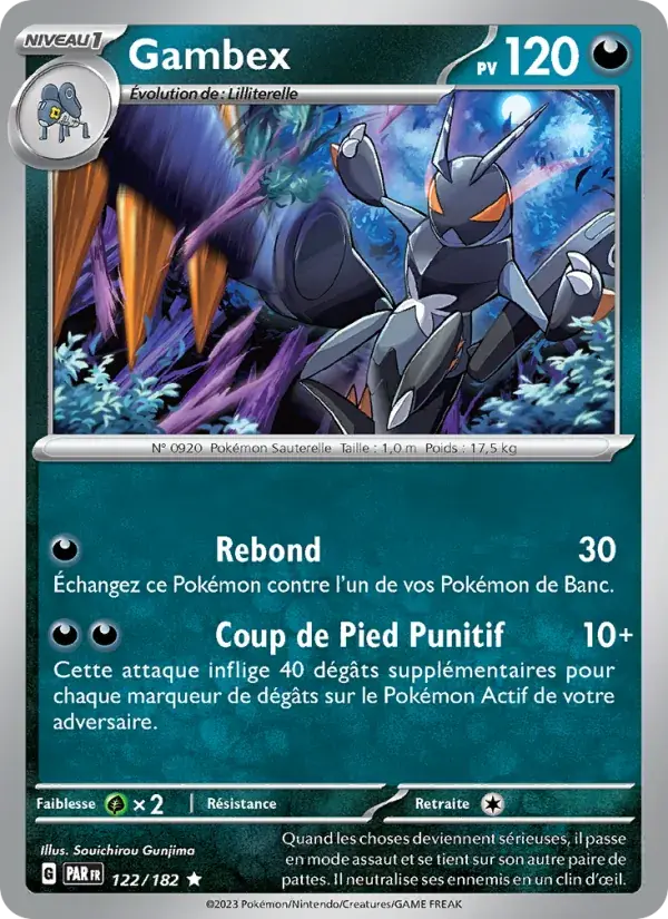 Gambex - 122/266 - Faille Paradoxe