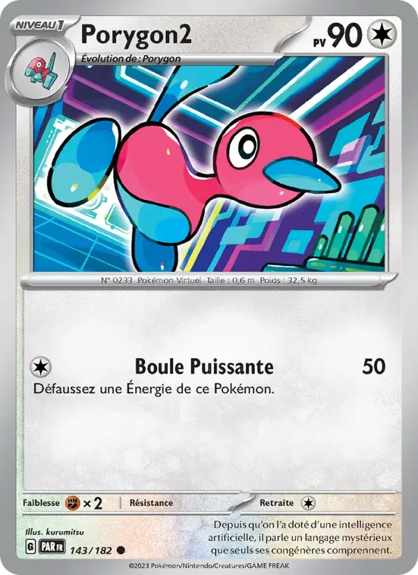 Porygon2 - 143/266 - Faille Paradoxe