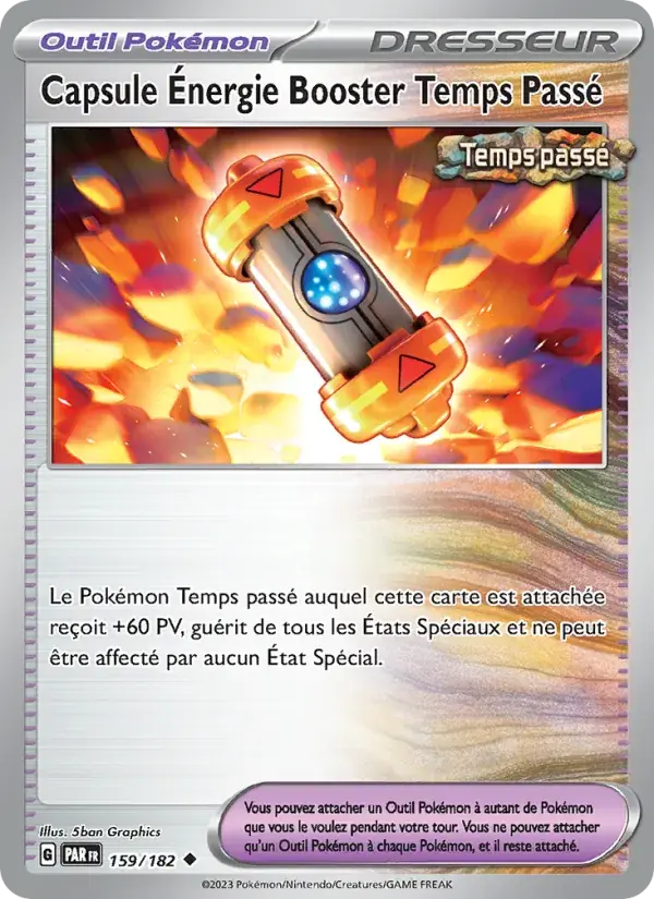 Capsule Énergie Booster Temps Passé - 159/266 - Faille Paradoxe