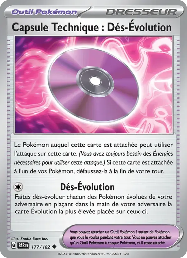 Capsule Technique : Dés-Évolution - 177/266 - Faille Paradoxe