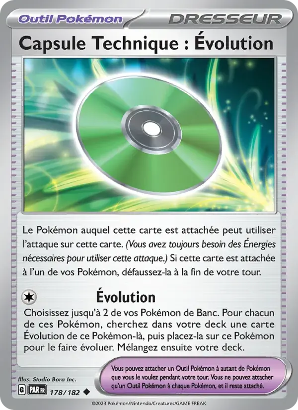 Capsule Technique : Évolution - 178/266 - Faille Paradoxe