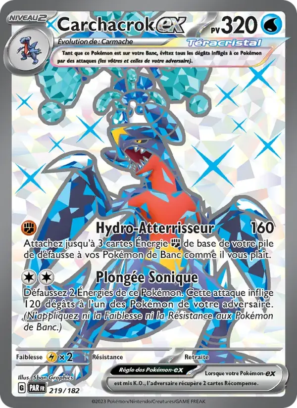 Carchacrok-ex - 219/266 - Faille Paradoxe