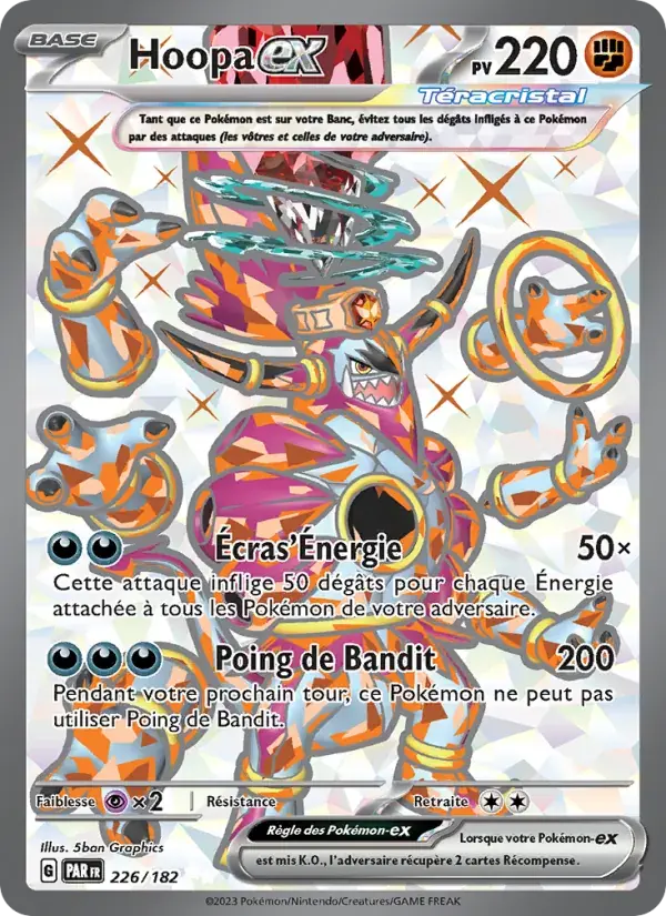 Hoopa-ex - 226/266 - Faille Paradoxe