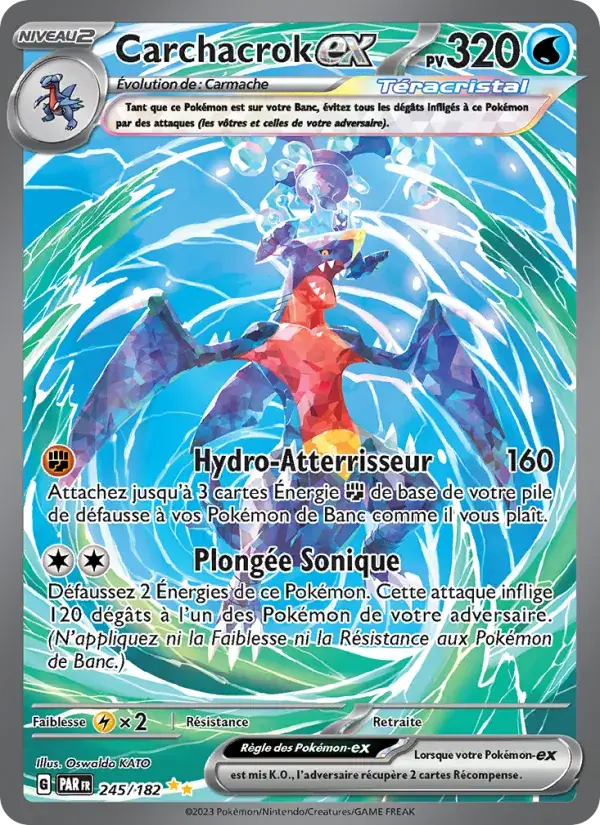 Carchacrok-ex - 245/266 - Faille Paradoxe