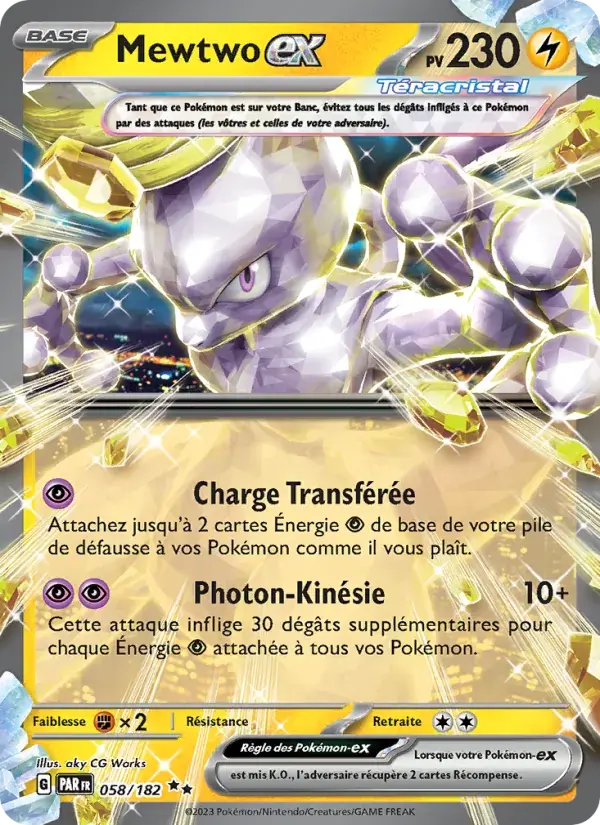 Mewtwo-ex - 058/266 - Faille Paradoxe
