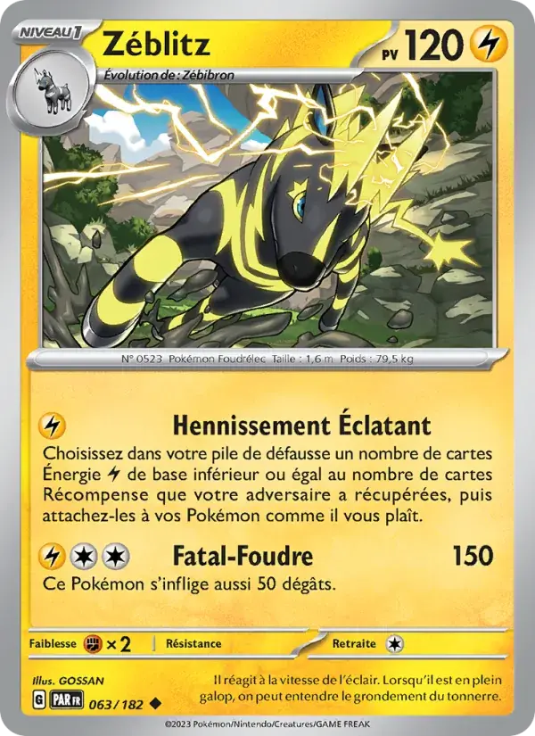 Zéblitz - 063/266 - Faille Paradoxe
