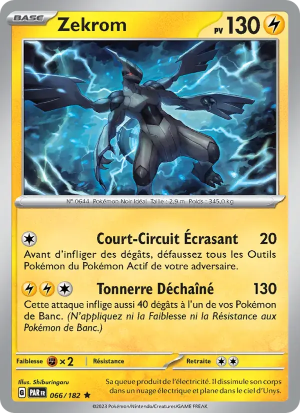 Zekrom - 066/266 - Faille Paradoxe