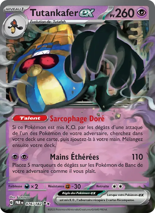 Tutankafer-ex - 076/266 - Faille Paradoxe
