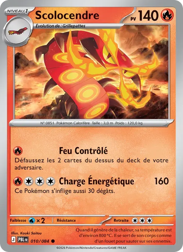 Scolocendre - 010/120 - Nuit Noire