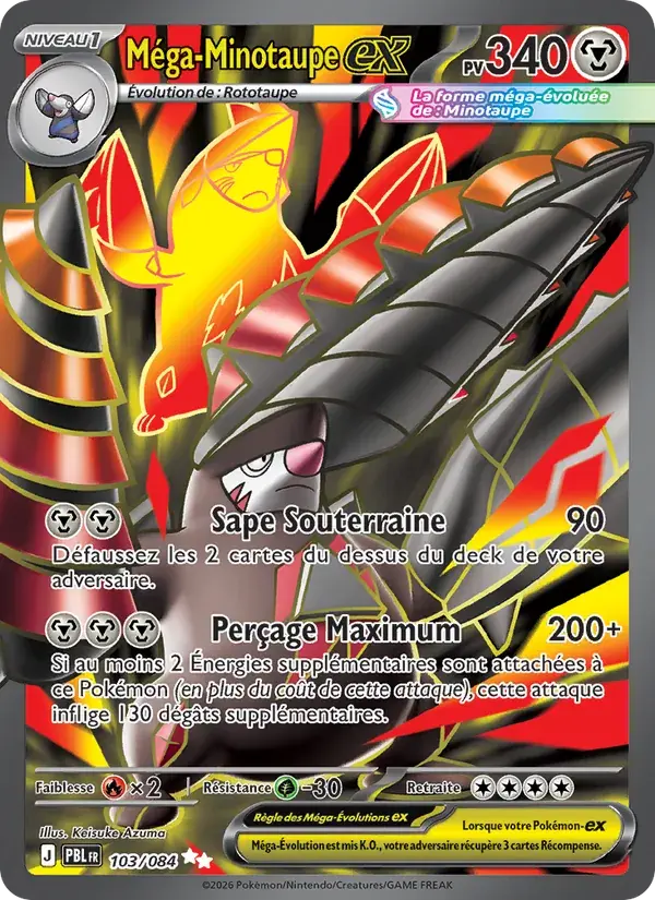 Méga-Minotaupe-ex - 103/120 - Nuit Noire