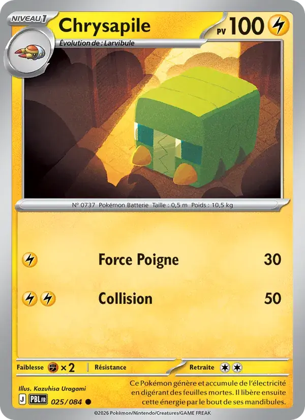 Chrysapile - 025/120 - Nuit Noire