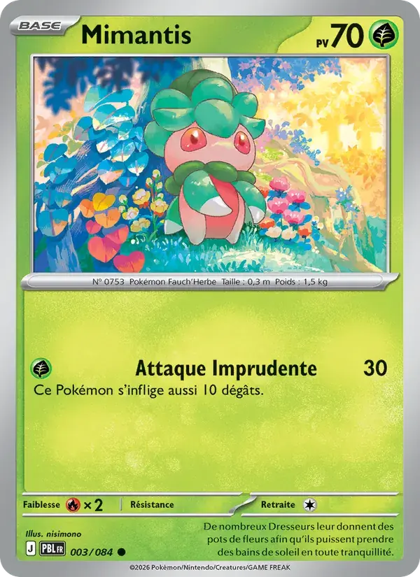 Mimantis - 003/120 - Nuit Noire