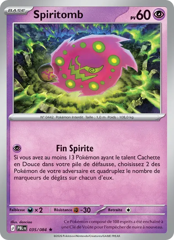 Spiritomb - 035/120 - Nuit Noire