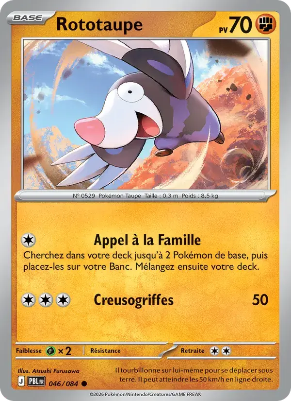 Rototaupe - 046/120 - Nuit Noire