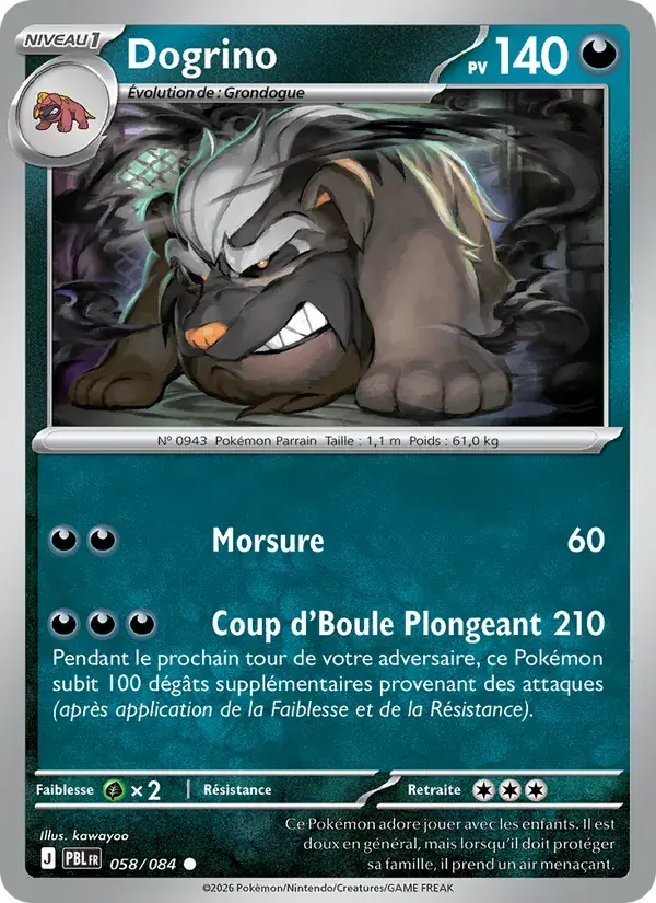 Dogrino - 058/120 - Nuit Noire