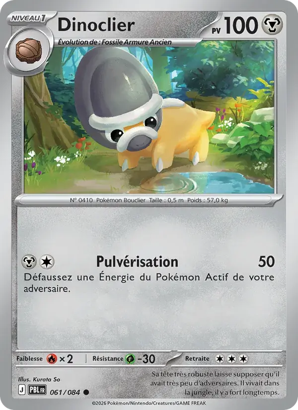 Dinoclier - 061/120 - Nuit Noire