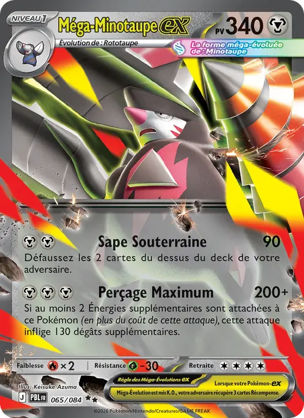 Méga-Minotaupe-ex - 065/120 - Nuit Noire