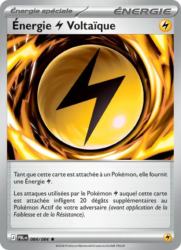 Énergie Lightning Voltaïque - 084/120 - Nuit Noire