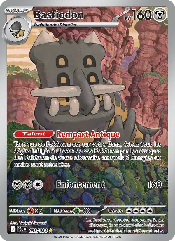 Bastiodon - 093/120 - Nuit Noire