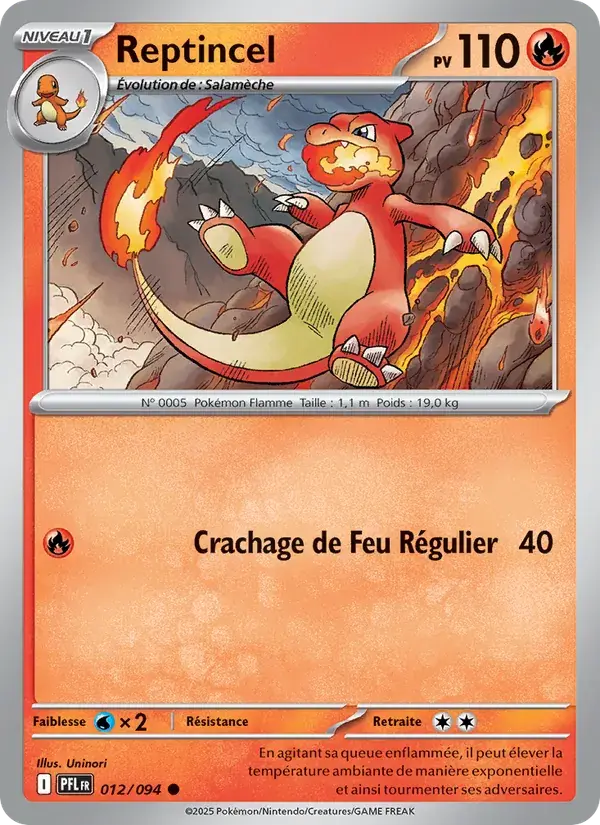 Reptincel - 012/130 - Flammes Fantasmagoriques