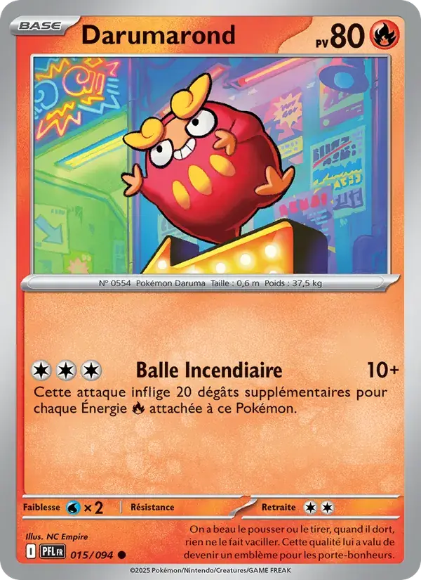 Darumarond - 015/130 - Flammes Fantasmagoriques