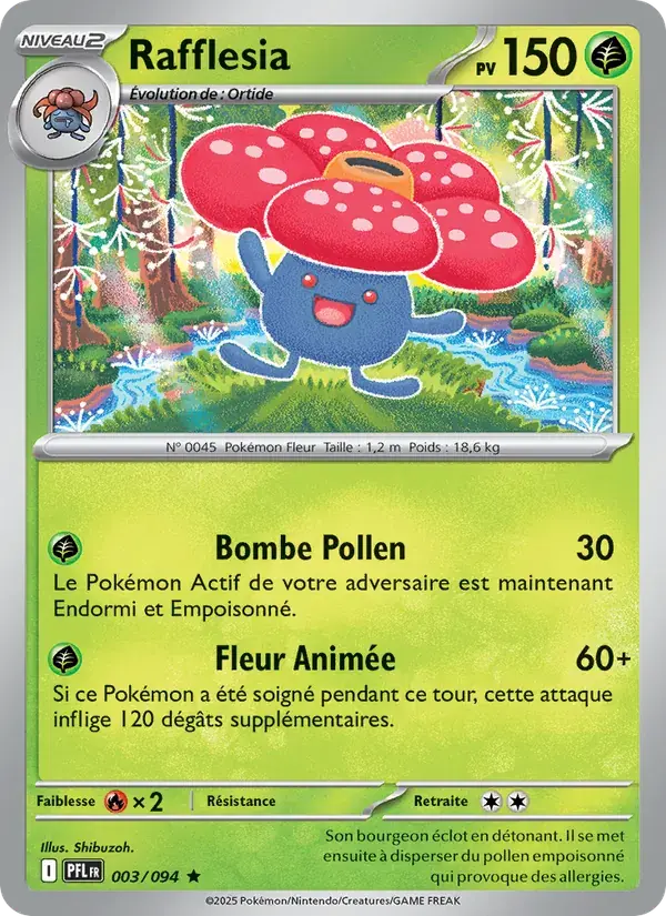 Rafflesia - 003/130 - Flammes Fantasmagoriques