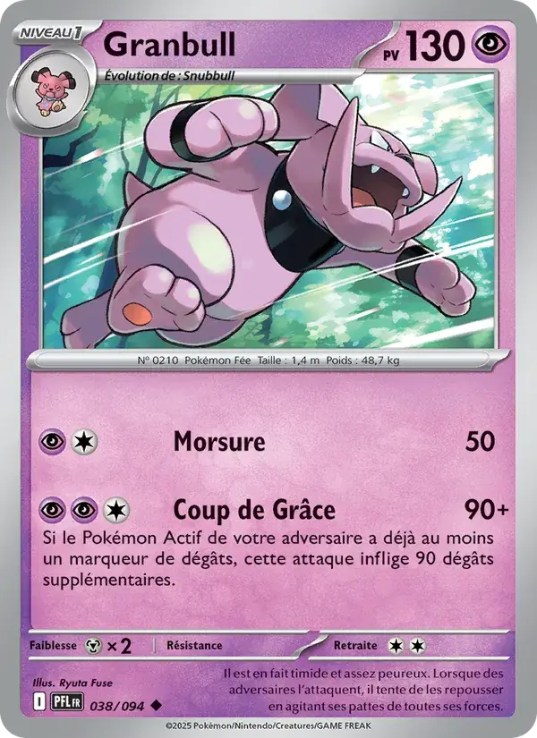 Granbull - 038/130 - Flammes Fantasmagoriques