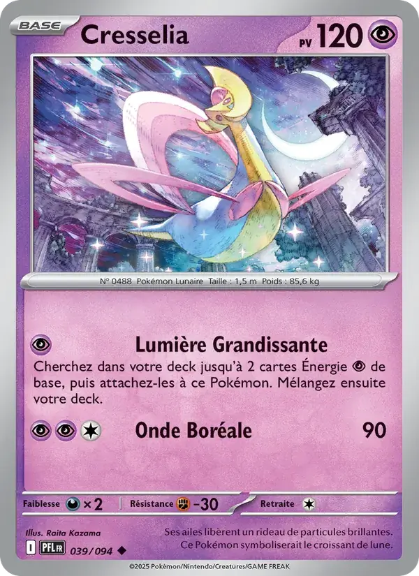 Cresselia - 039/130 - Flammes Fantasmagoriques