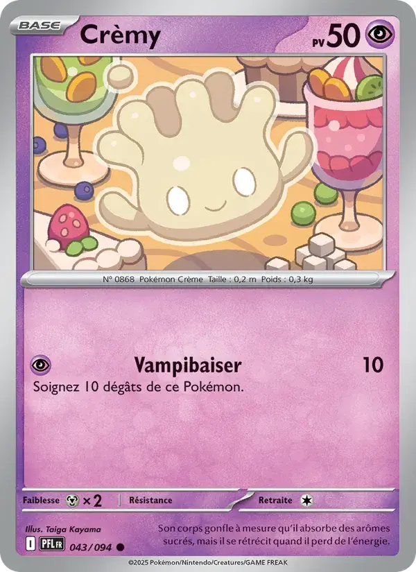 Crèmy - 043/130 - Flammes Fantasmagoriques
