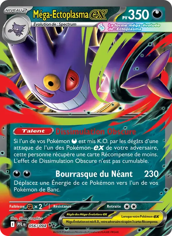 Méga-Ectoplasma-ex - 056/130 - Flammes Fantasmagoriques