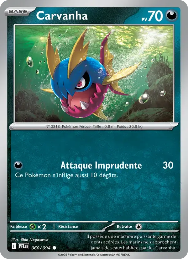 Carvanha - 060/130 - Flammes Fantasmagoriques