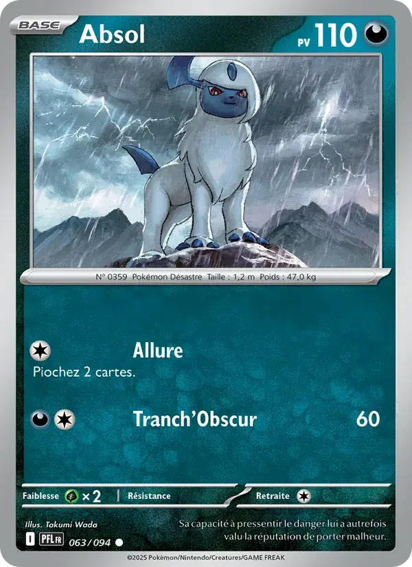 Absol - 063/130 - Flammes Fantasmagoriques