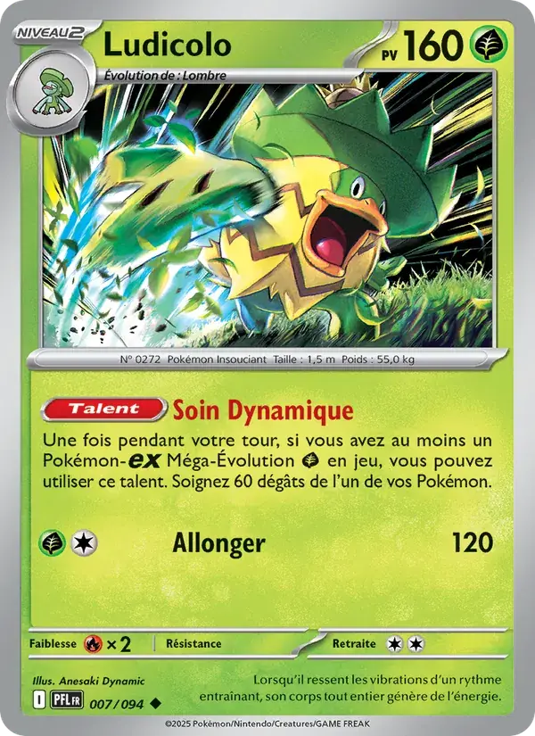 Ludicolo - 007/130 - Flammes Fantasmagoriques
