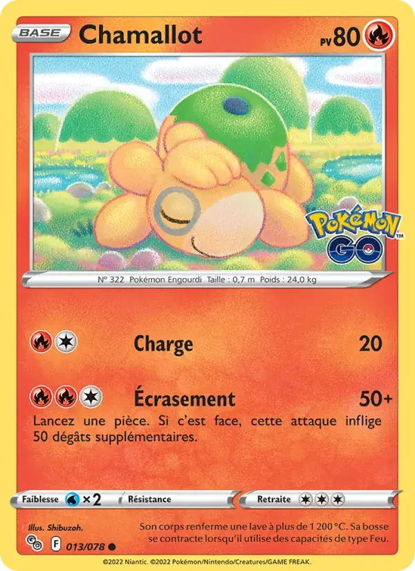 Chamallot - 013/088 - Pokémon GO