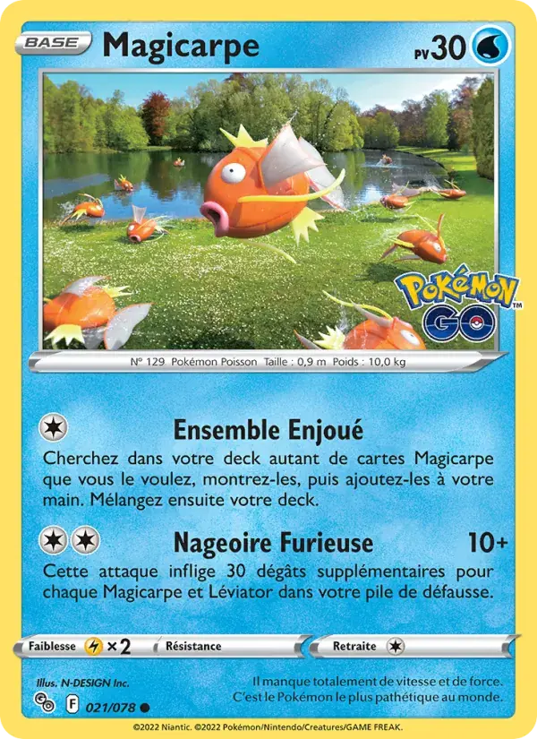 Magicarpe - 021/088 - Pokémon GO