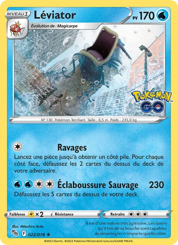Léviator - 022/088 - Pokémon GO