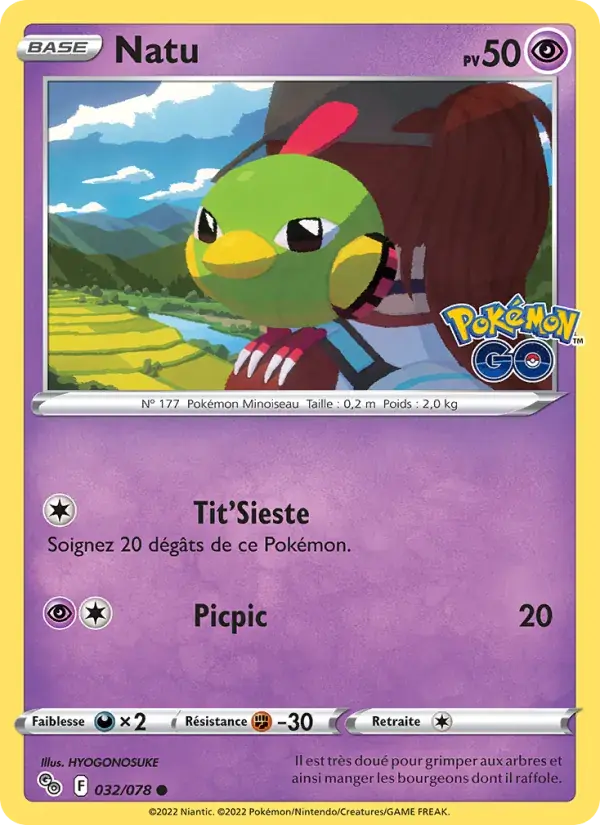 Natu - 032/088 - Pokémon GO
