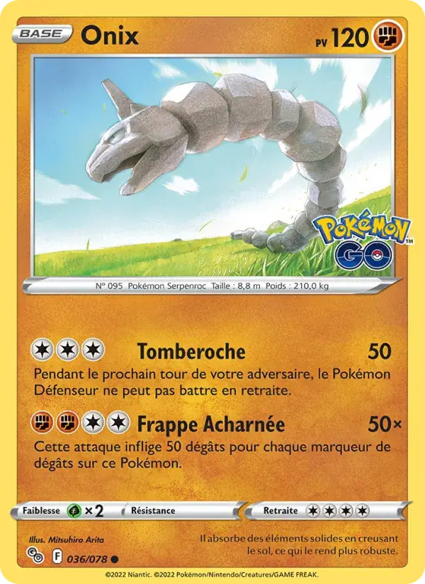 Onix - 036/088 - Pokémon GO