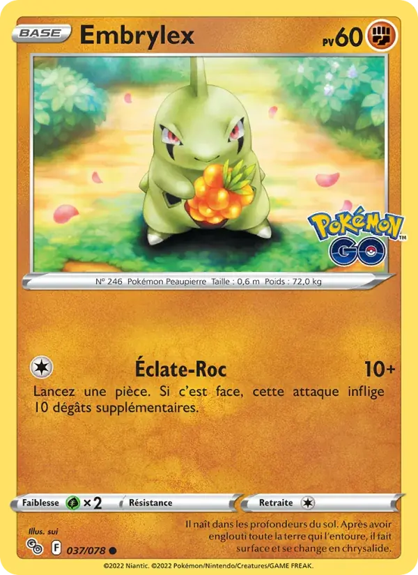 Embrylex - 037/088 - Pokémon GO