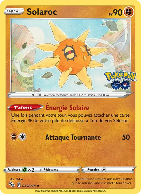 Solaroc - 039/088 - Pokémon GO