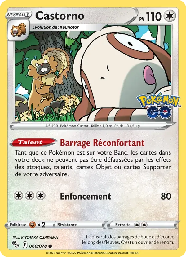 Castorno - 060/088 - Pokémon GO