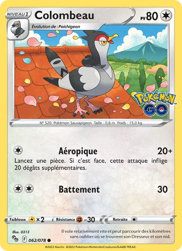 Colombeau - 062/088 - Pokémon GO