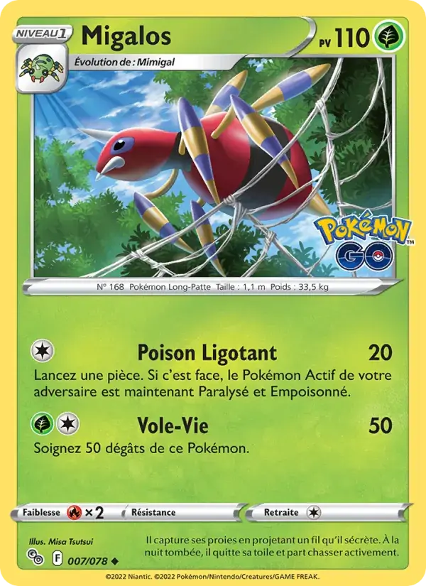 Migalos - 007/088 - Pokémon GO