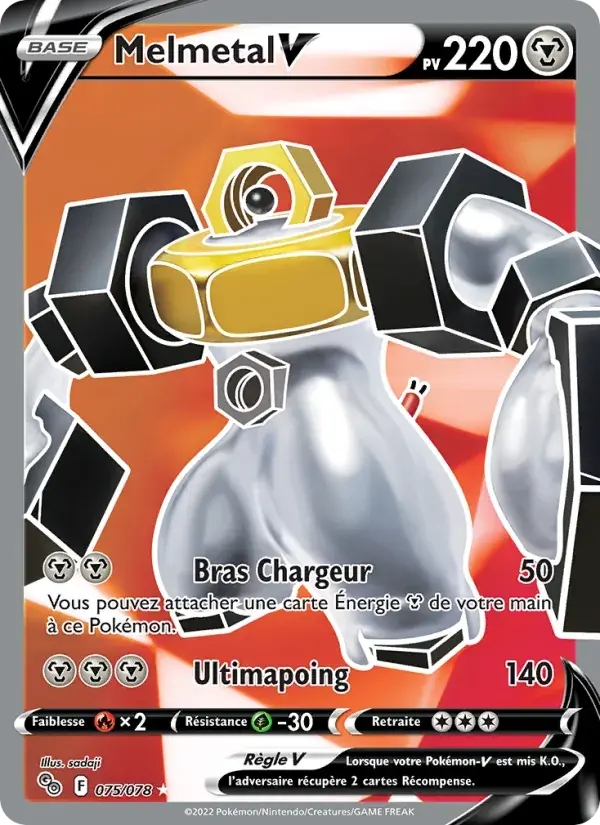 Melmetal V - 075/088 - Pokémon GO