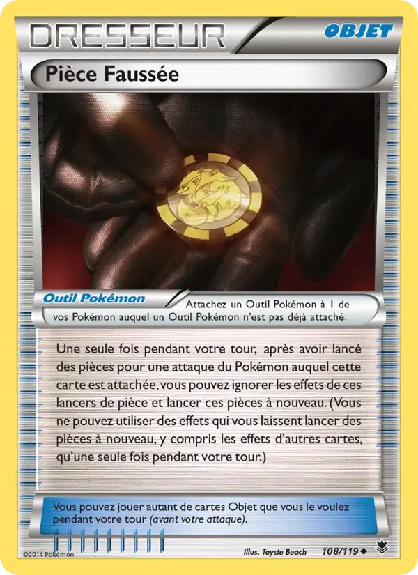 Pièce Faussée - 108/124 - Vigueur Spectrale