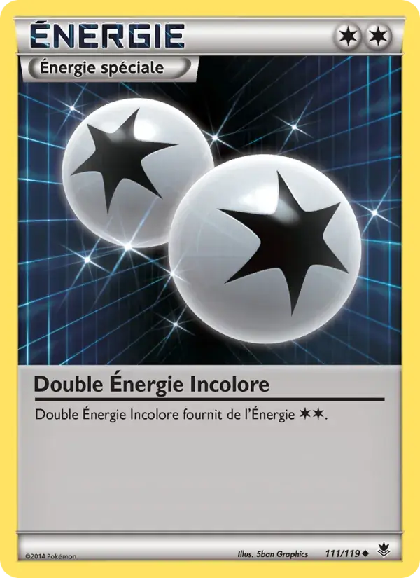Double Énergie Incolore - 111/124 - Vigueur Spectrale