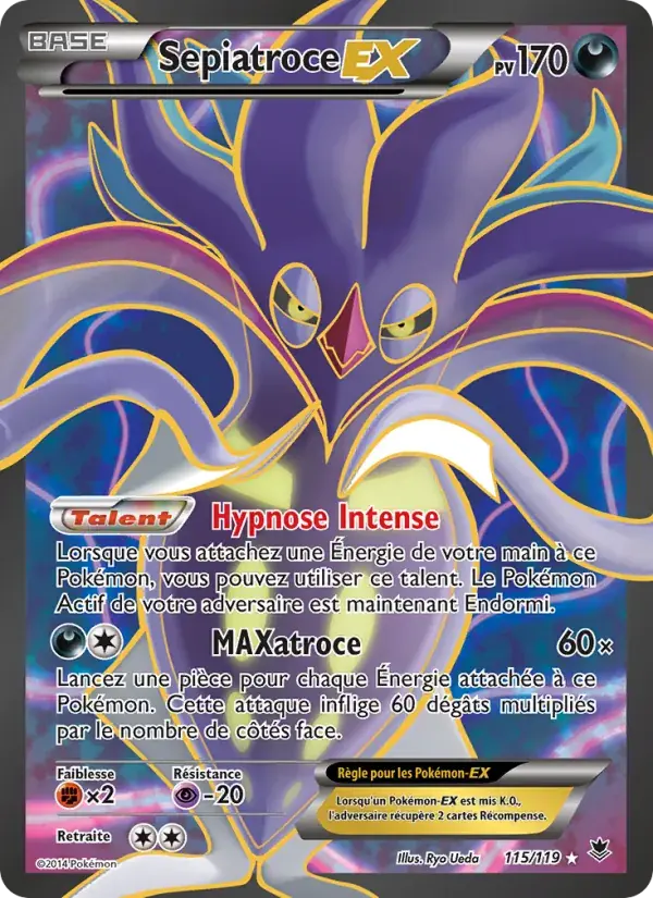 Sepiatroce EX - 115/124 - Vigueur Spectrale