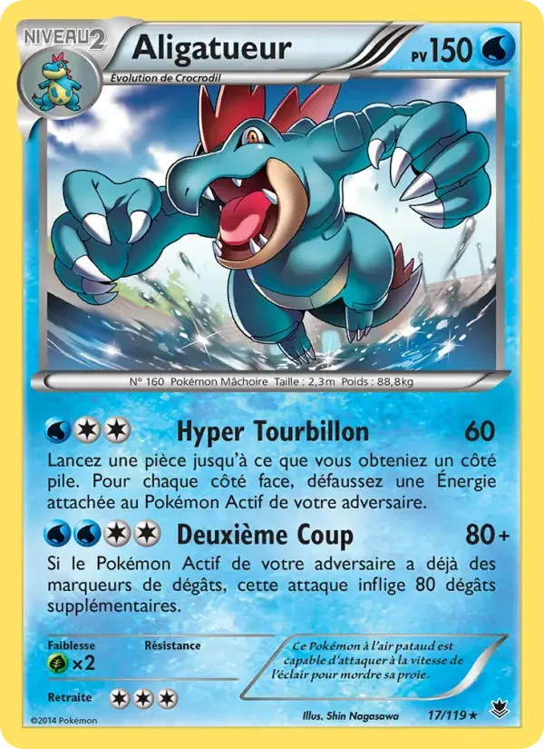 Aligatueur - 17/124 - Vigueur Spectrale