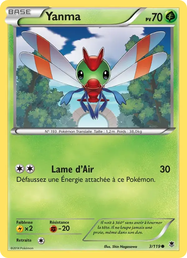 Yanma - 3/124 - Vigueur Spectrale